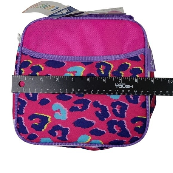 Arctic Zone New Lunch Bag Box Insulated Lining Combo Pink Purple Blue Print - Picture 7 of 8